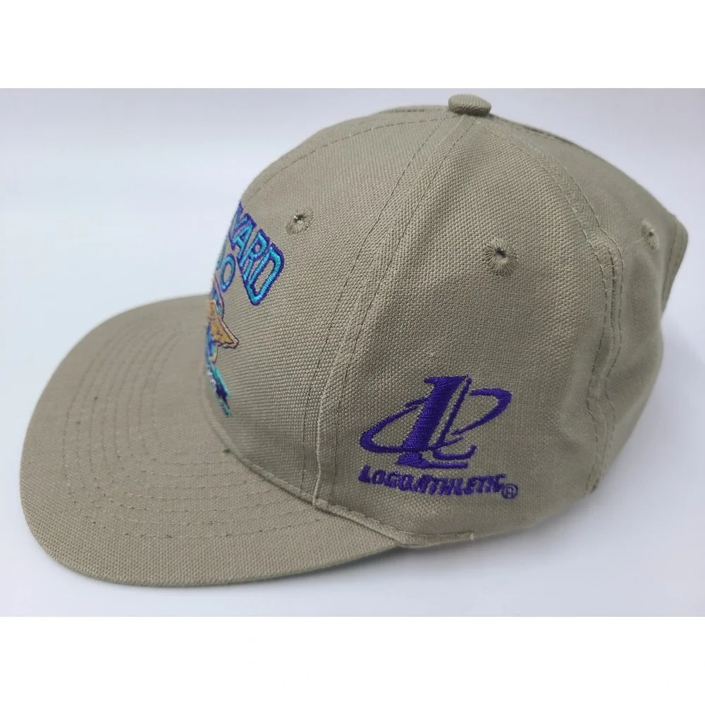 Vintage 1995 Brickyard‎ 400 Logo Athletic Snapback (Fits Small) Hat Cap NASCAR
